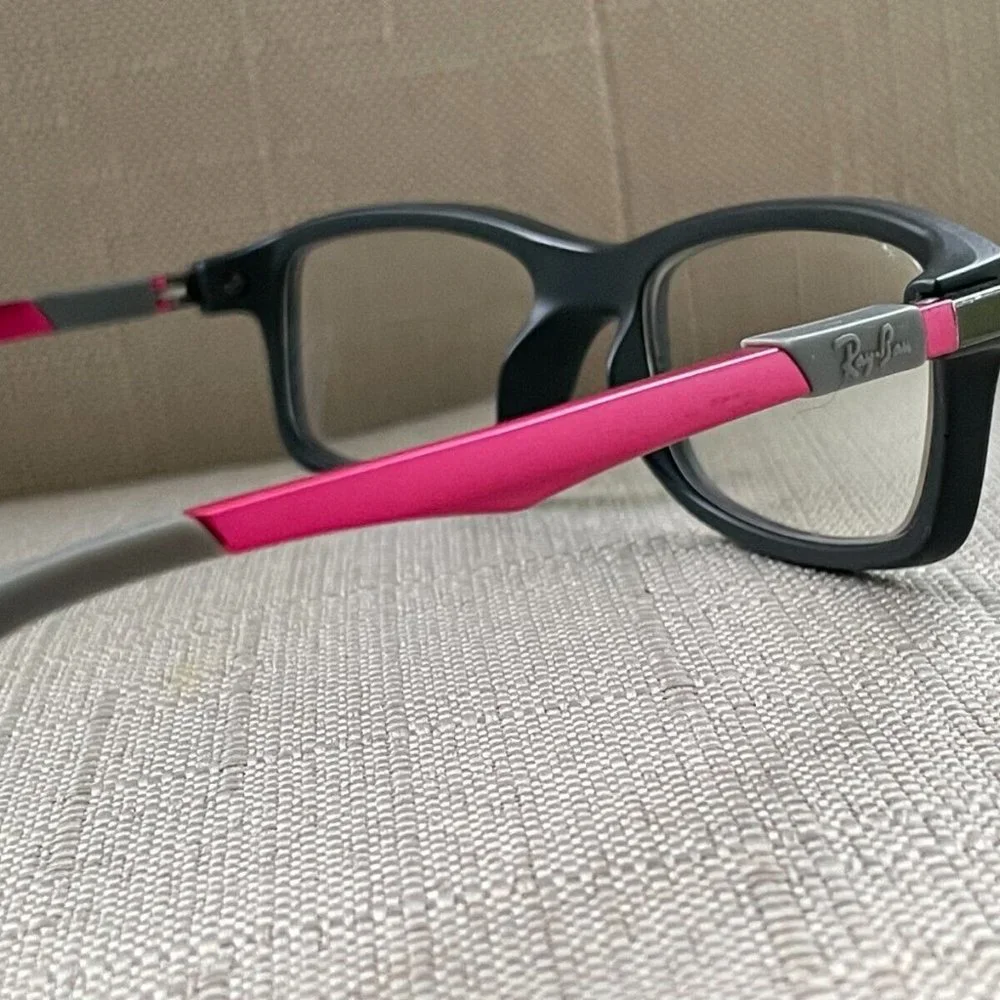Ray-Ban Youth Eyeglasses GrayPink Glasses RB1546 3631 46[]16 125 Frame